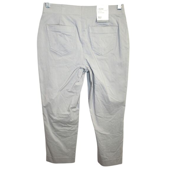 Style & Co. Gray Capri Mid Rise Comfort Waist XS - Picture 3 of 9